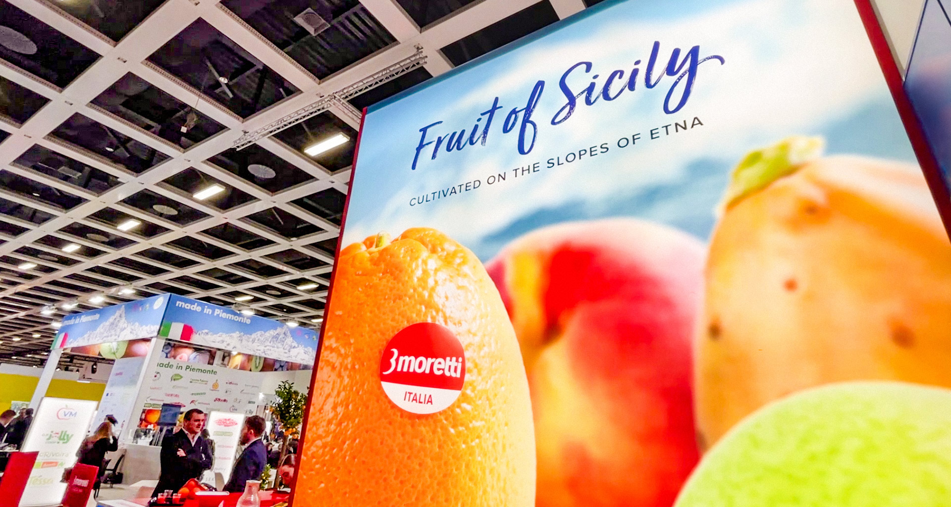 Il tarocco e la “Dolce Bionda” 3moretti protagoniste a Fruit Logistica 2022